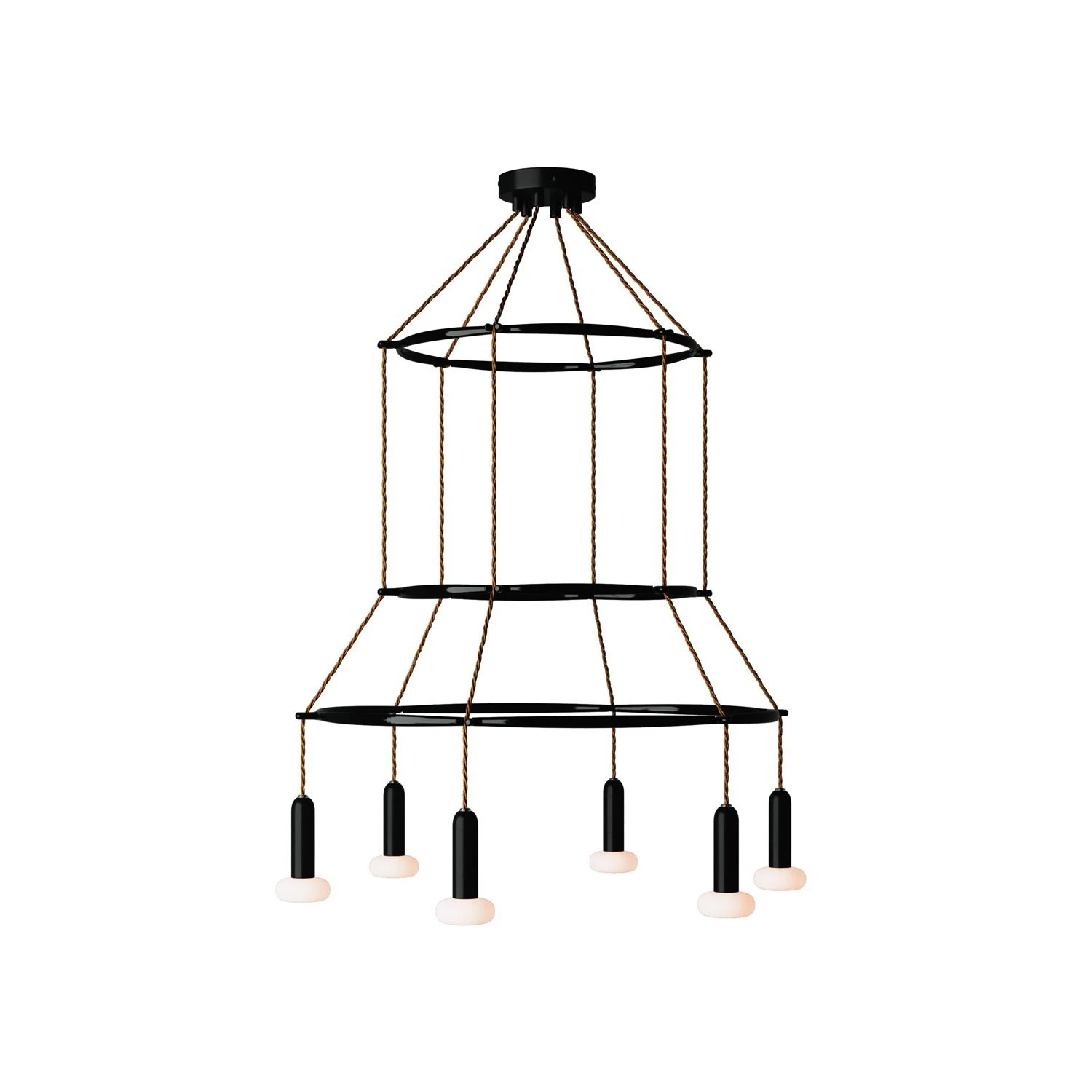 6-fall 3 Cage P-Light Dash Lamp