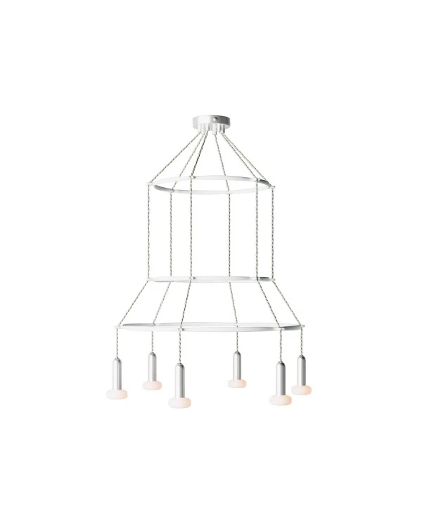 6-fall 3 Cage P-Light Dash Lamp