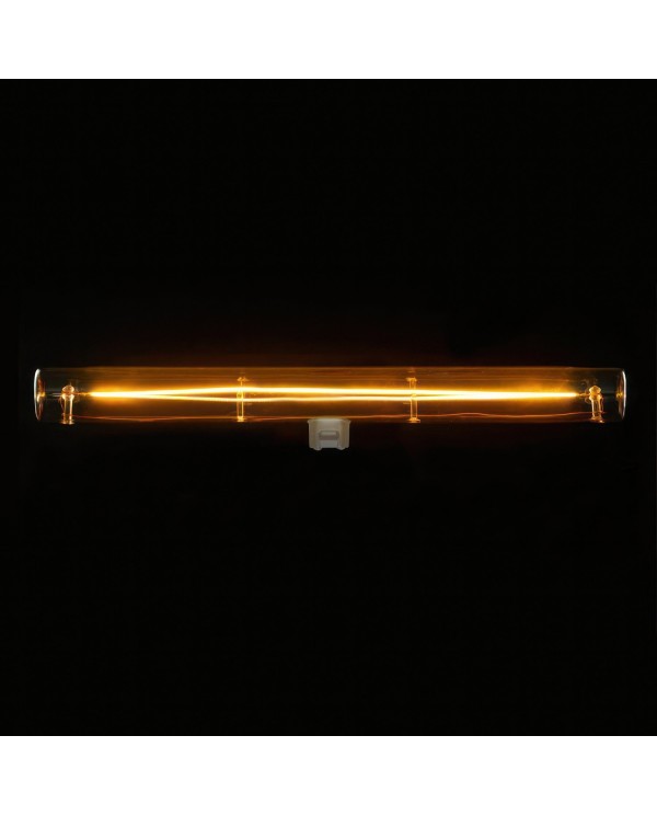 LED Linear Golden S14d Light Bulb - length 300 mm 6,5W 320Lm 1900K Dimmable