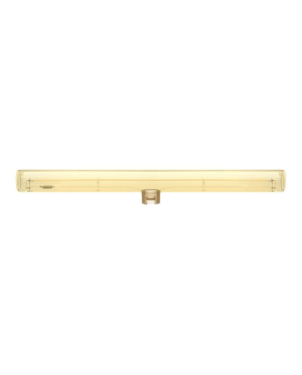 LED Linear Golden S14d Light Bulb - length 300 mm 6,5W 320Lm 1900K Dimmable