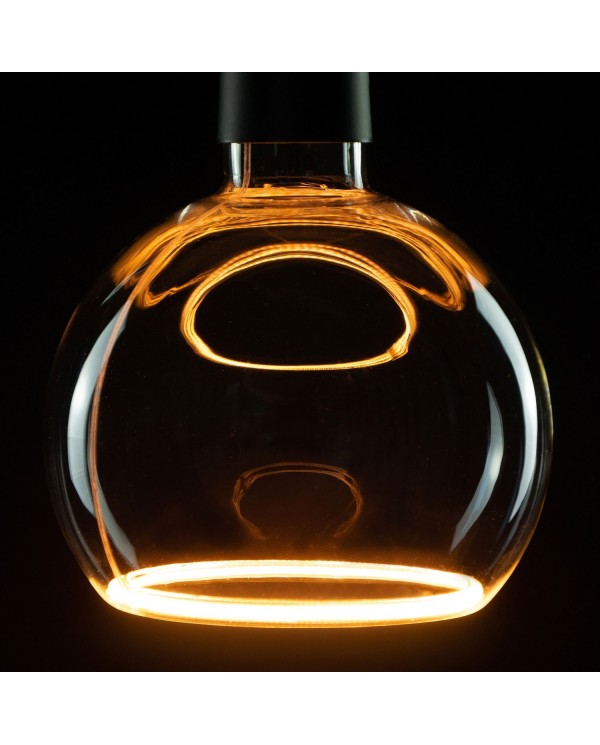 Globe LED Light Bulb G150 Smoky Floating Collection 6W 260Lm 1900K Dimmable