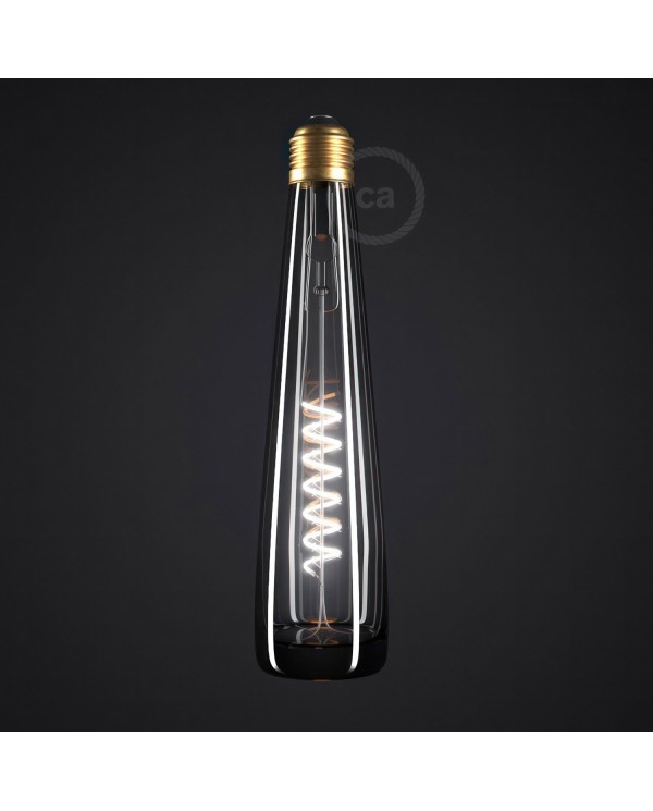 LED Black Flower Light Bulb 6,5W 130Lm E27 1900K Dimmable