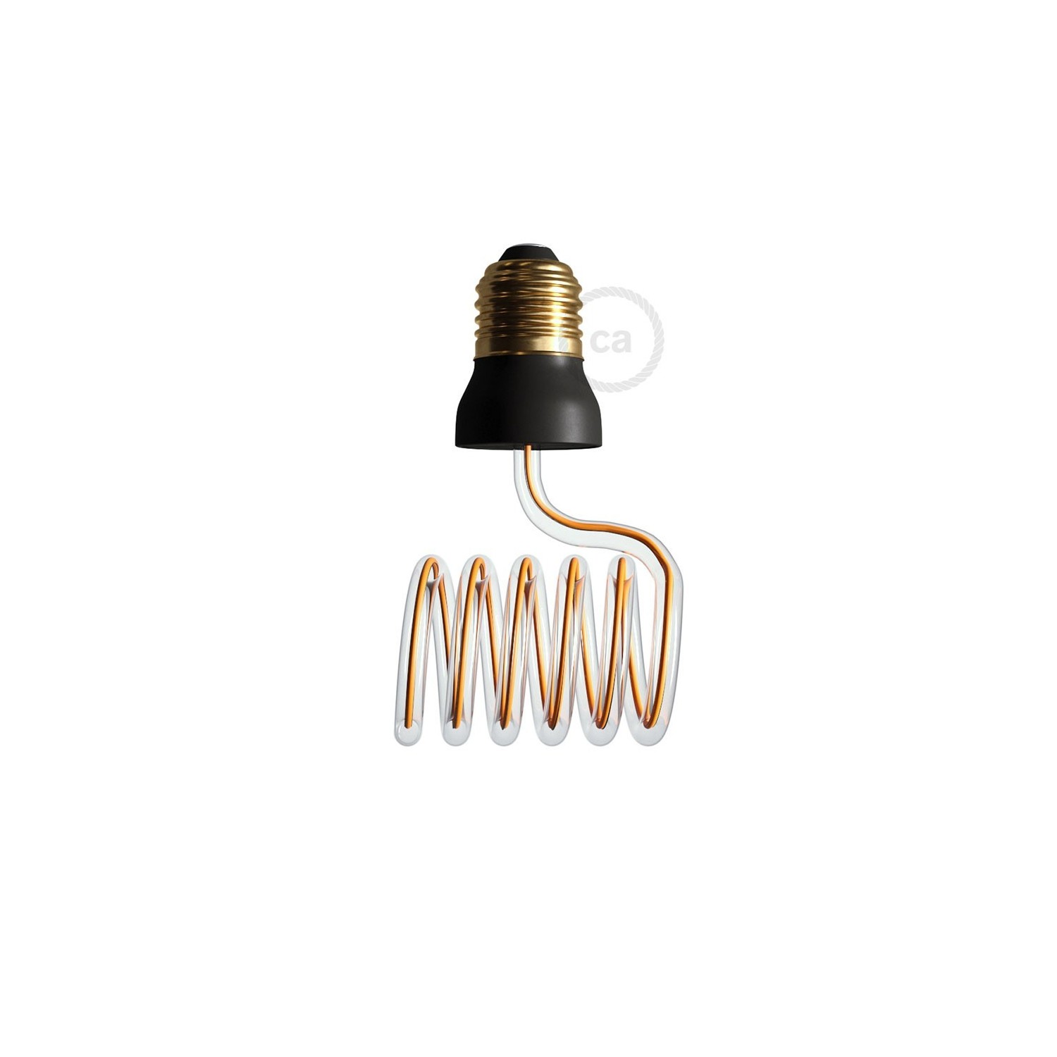 LED Art Loop Cross Light Bulb 10W 480Lm E27 1900K Dimmable