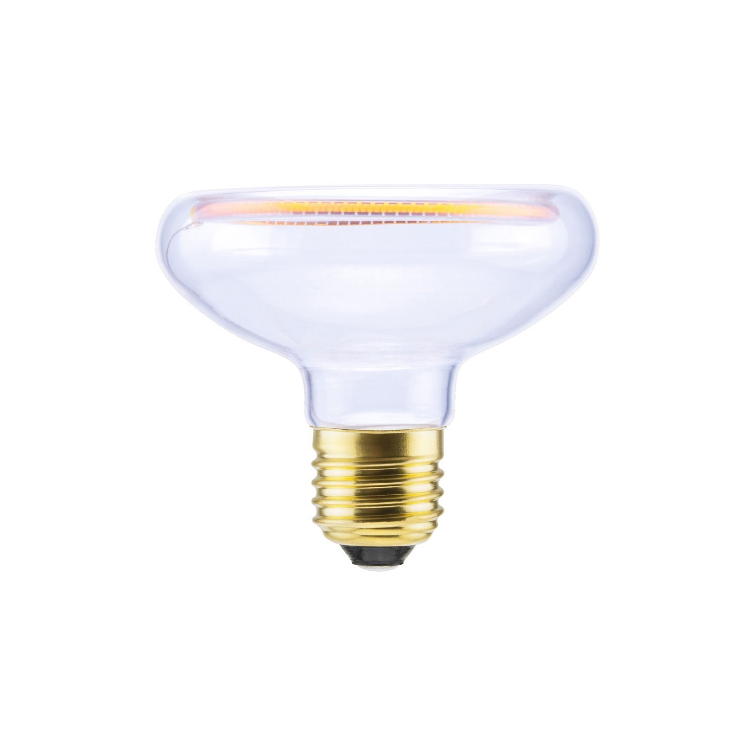 LED Reflector R80 Clear Floating Line 6W 300Lm 1900K bulb Dimmable