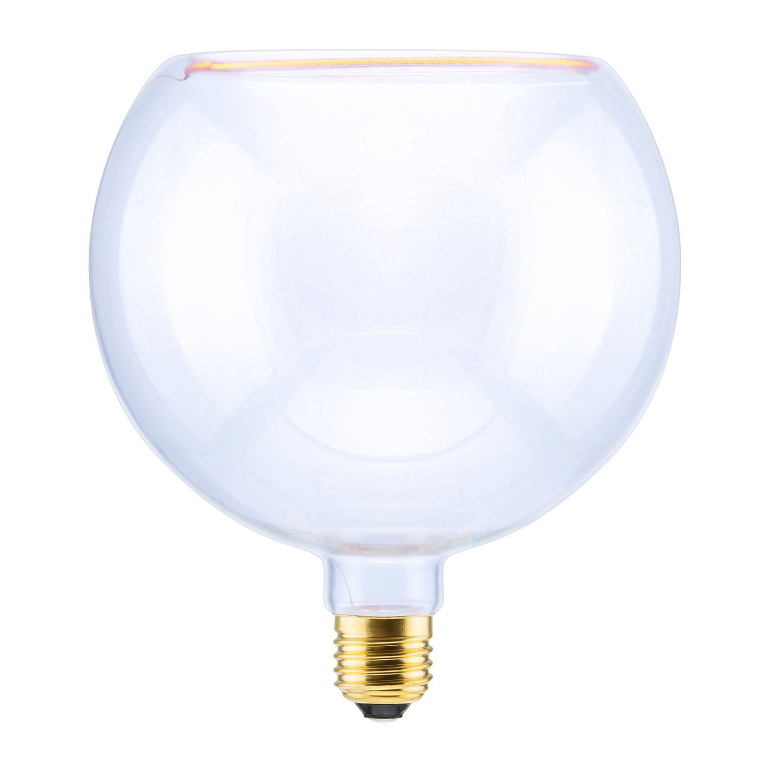 LED Globe G200 Clear Light Bulb Floating Collection 6W 330Lm 1900K Dimmable