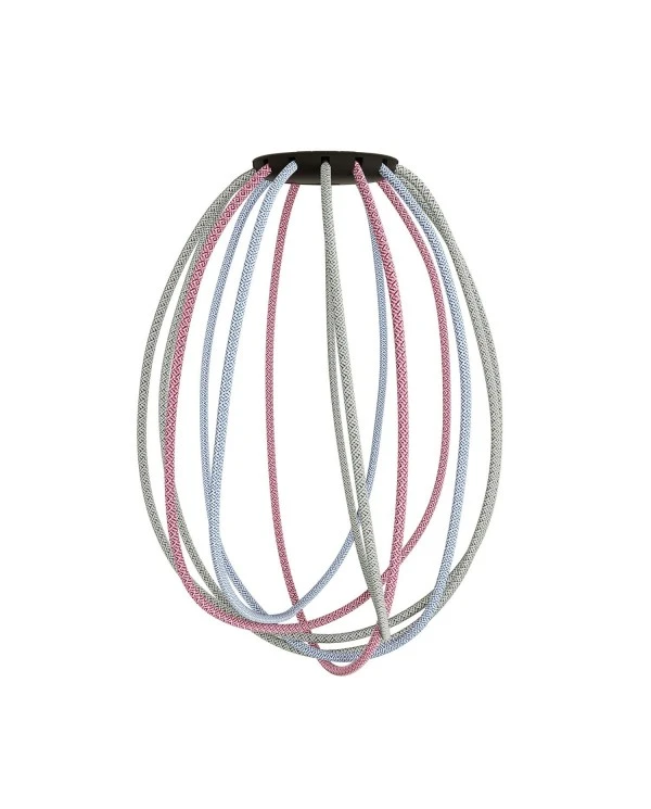Black Cablò lampshade 100 cm