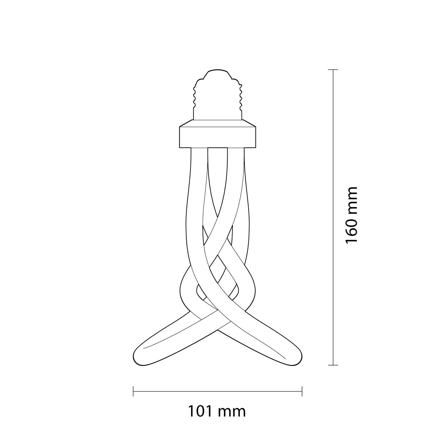 LED Light Bulb Plumen 001 6,5W 500Lm E27 3500K Dimmable