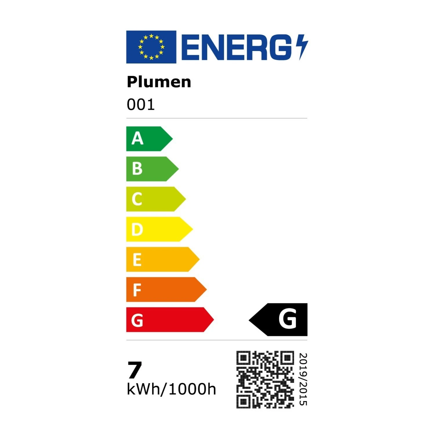 LED Light Bulb Plumen 001 6,5W 500Lm E27 3500K Dimmable