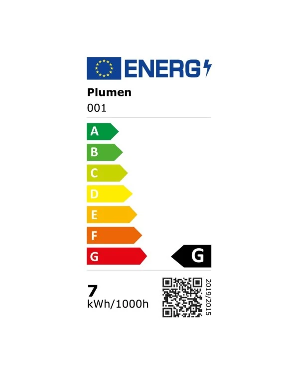 LED Light Bulb Plumen 001 6,5W 500Lm E27 3500K Dimmable