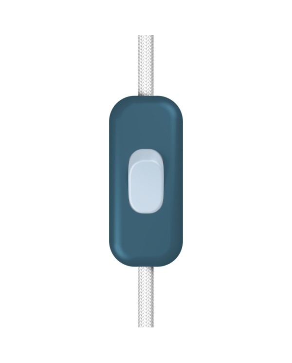 Inline single-pole switch Creative Switch petrol blue