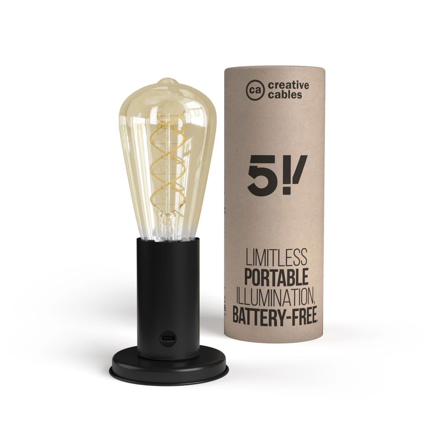 Portable SI! 5 volt lamp with gift box