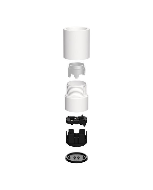 E27 wall or ceiling lamp holder - IP44 Waterproof