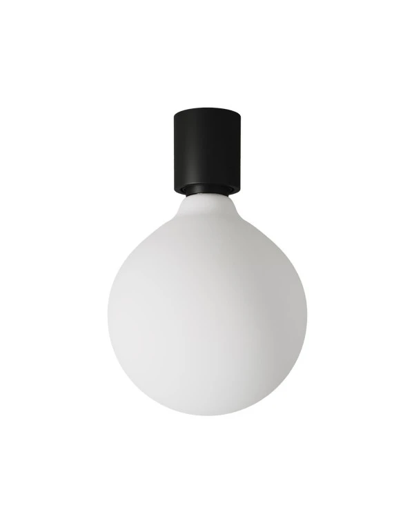 Applique with porcelain effect light bulb - IP44 Waterproof