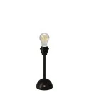 Portable and rechargeable Cabless12 Lamp with Drop light bulb suitable with lampshade