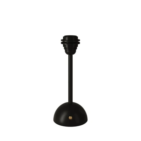 Portable and rechargeable Cabless12 Lamp Base suitable with lampshade - Black