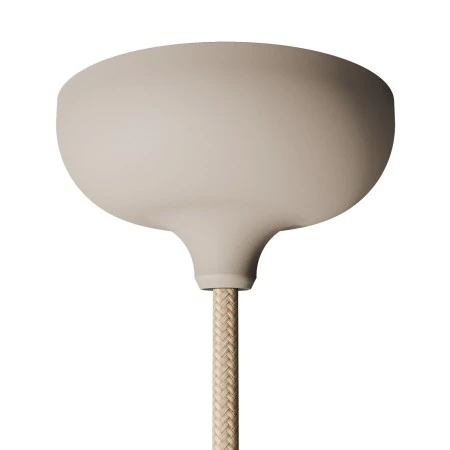 Silicone rose kit with central hole and arrangement for a side hole - Desert Brown