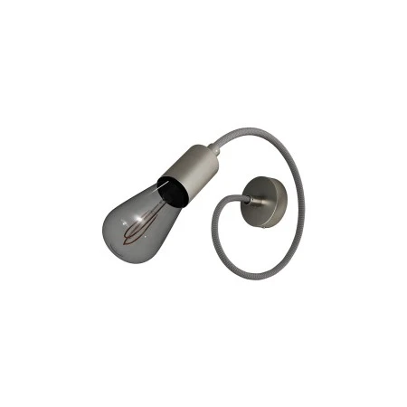 Creative Flex 60 cm wall and ceiling lamp - Brushed titanium