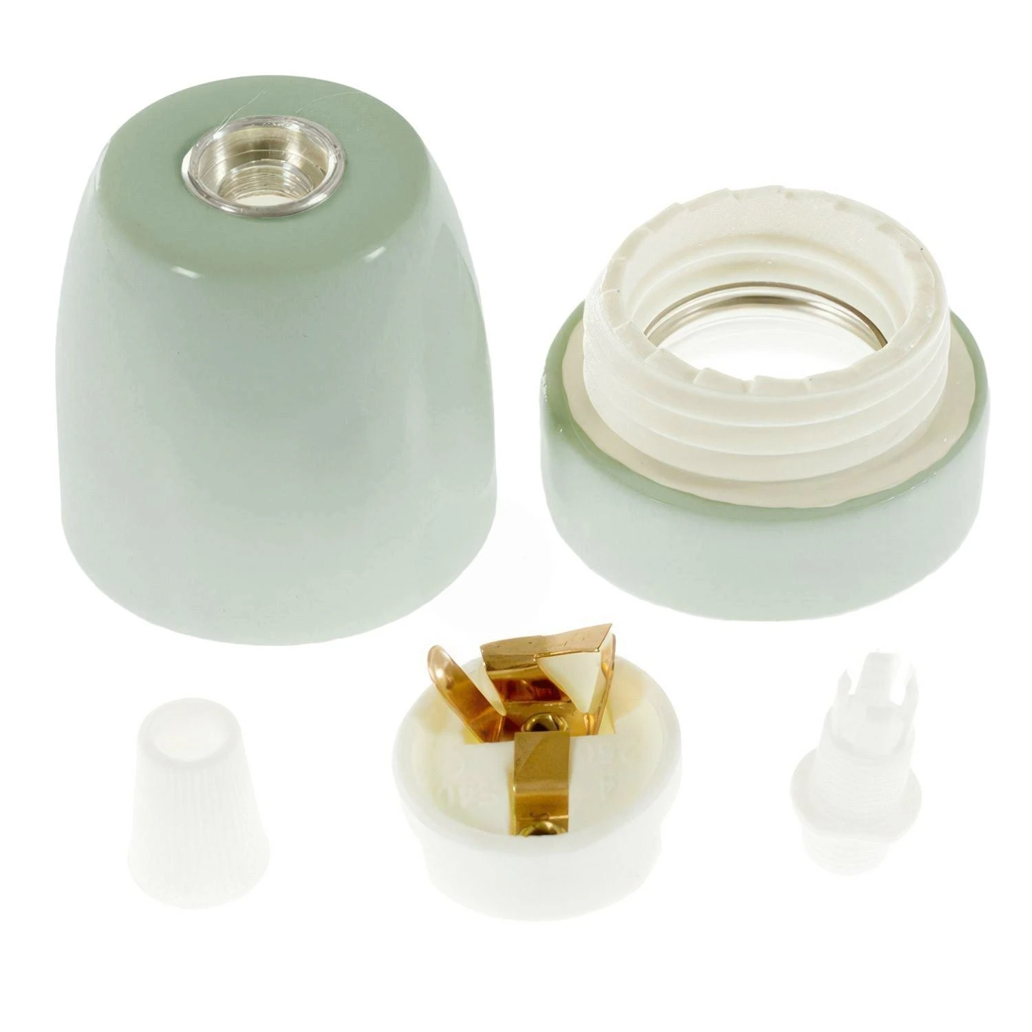 Porcelain E27 lamp holder kit