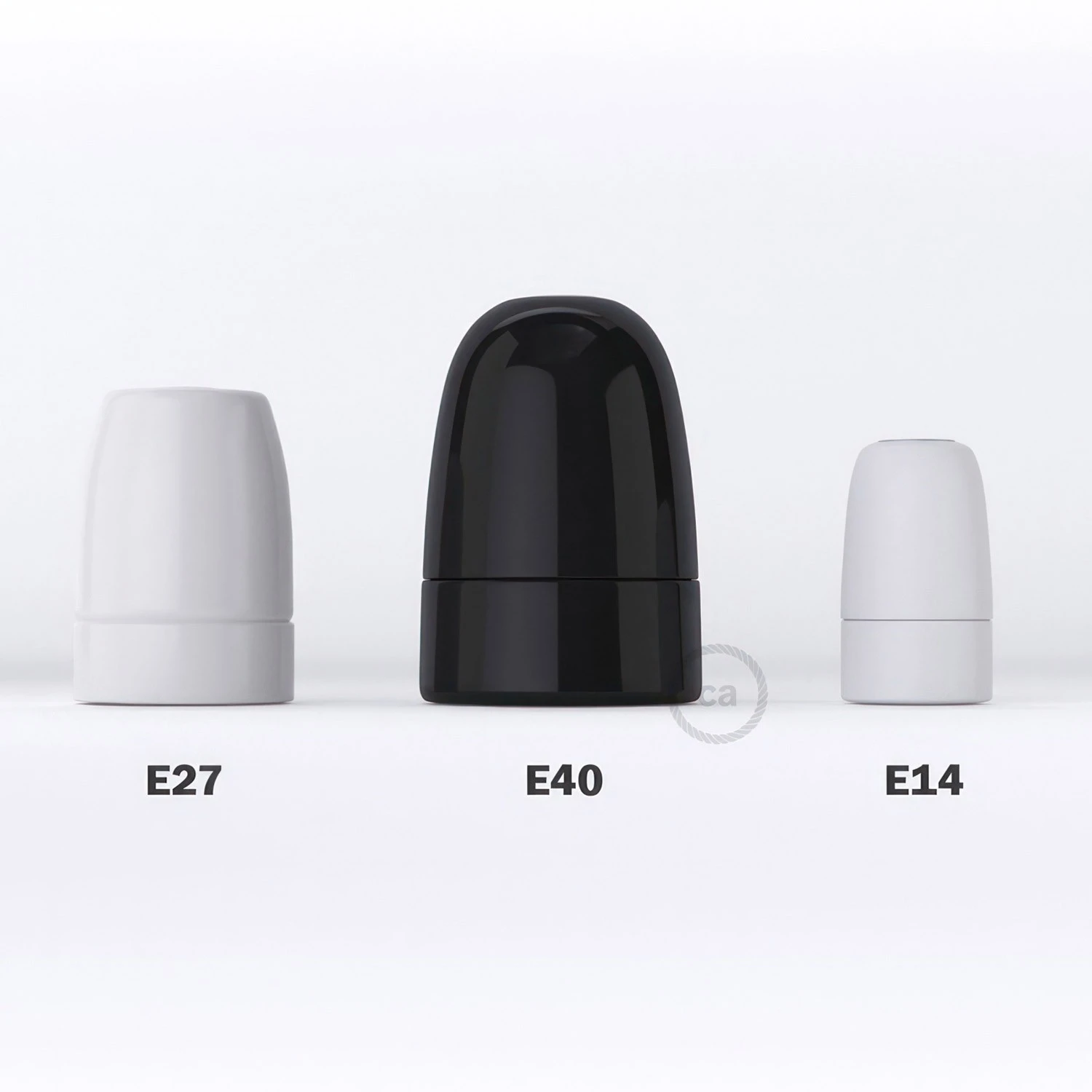 Porcelain E40 lamp holder kit