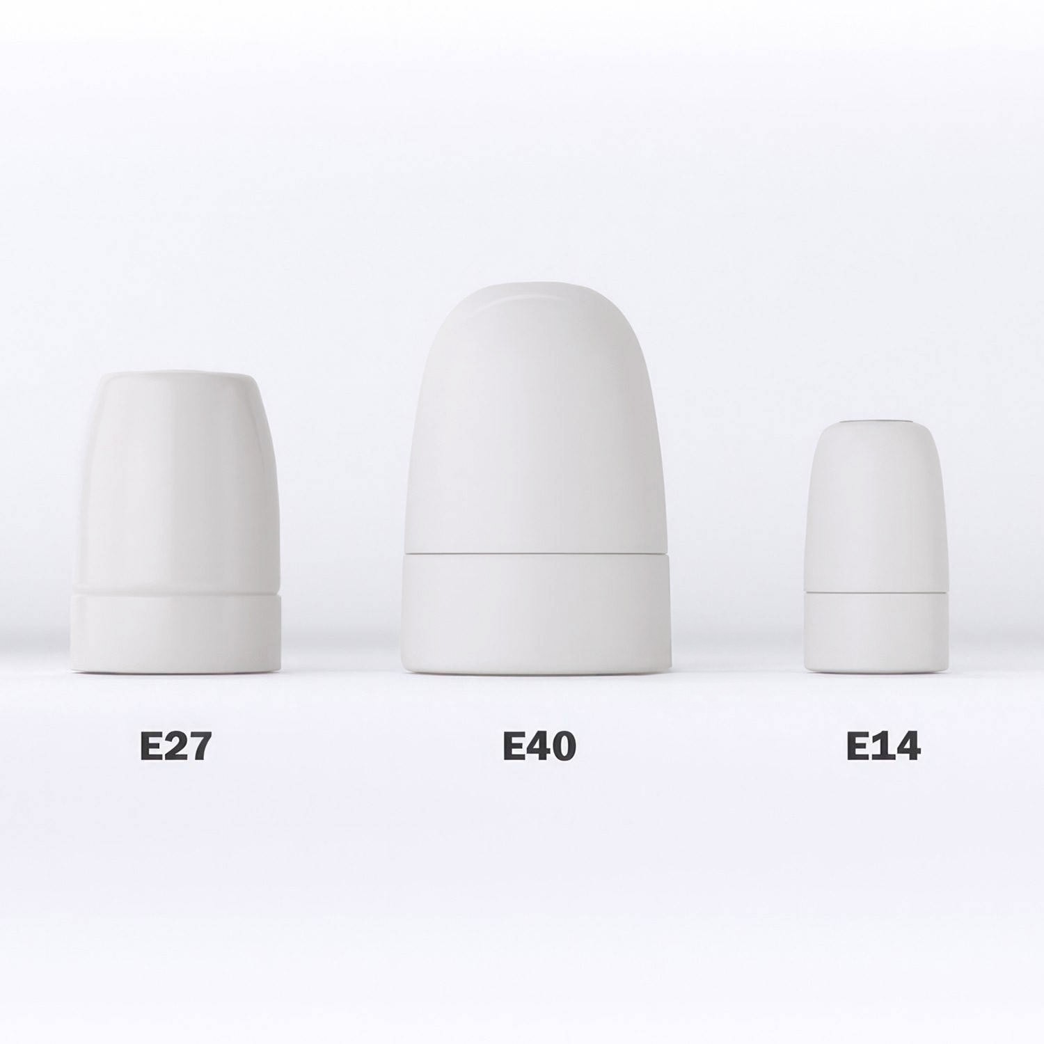 Porcelain E40 lamp holder kit