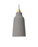 Ceramic lampshade Bottle, Materia collection - Made in Italy
