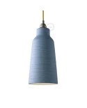 Ceramic lampshade Bottle, Materia collection - Made in Italy