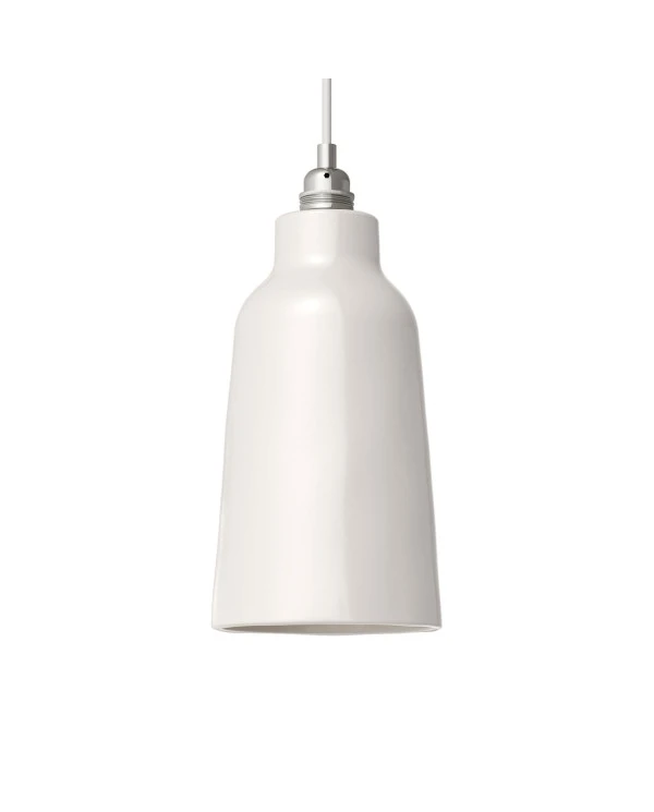 Ceramic lampshade Bottle, Materia collection - Made in Italy