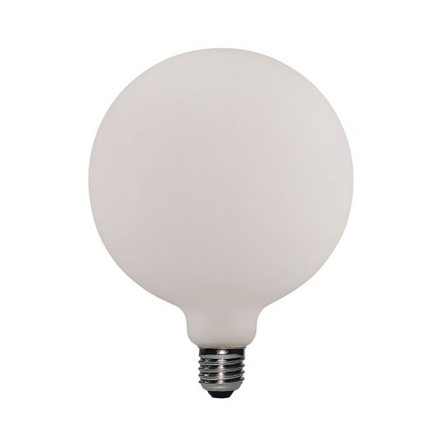 LED Porcelain Light Bulb G155 6W 580Lm E27 2700K Dimmable