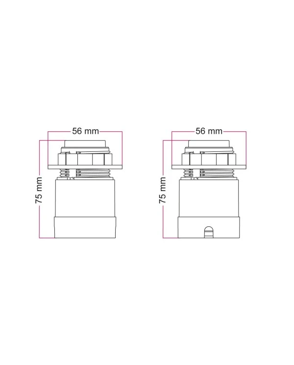 Spostaluce Kit with E27 lamp holder for lampshade