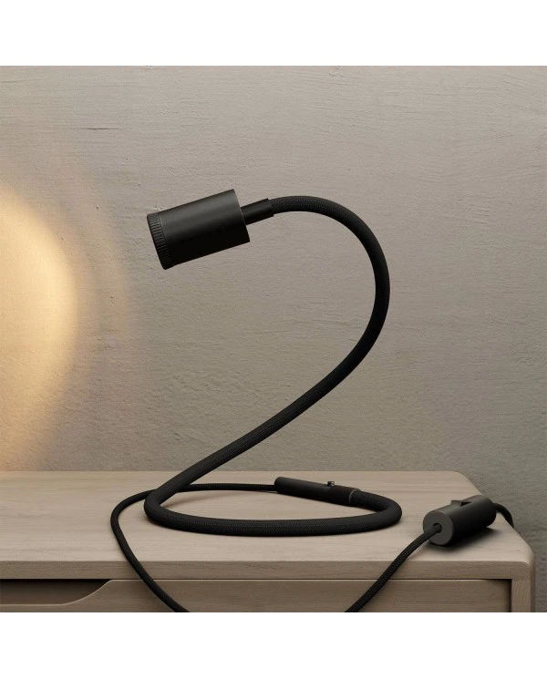 GU1d-one flexible lamp without base with mini LED spotlight