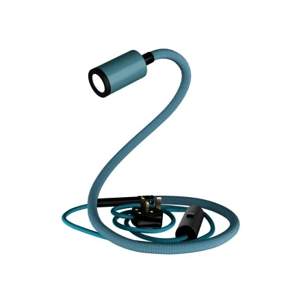 GU1d-one Pastel adjustable Lamp without base with mini LED spotlight - Petrol