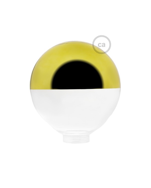 Bulb for modular decorative light bulb G125 Gold Semisphere