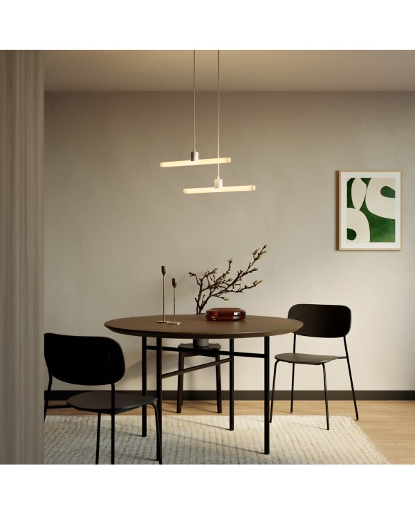 Esse14 suspension lamp with S14d fitting