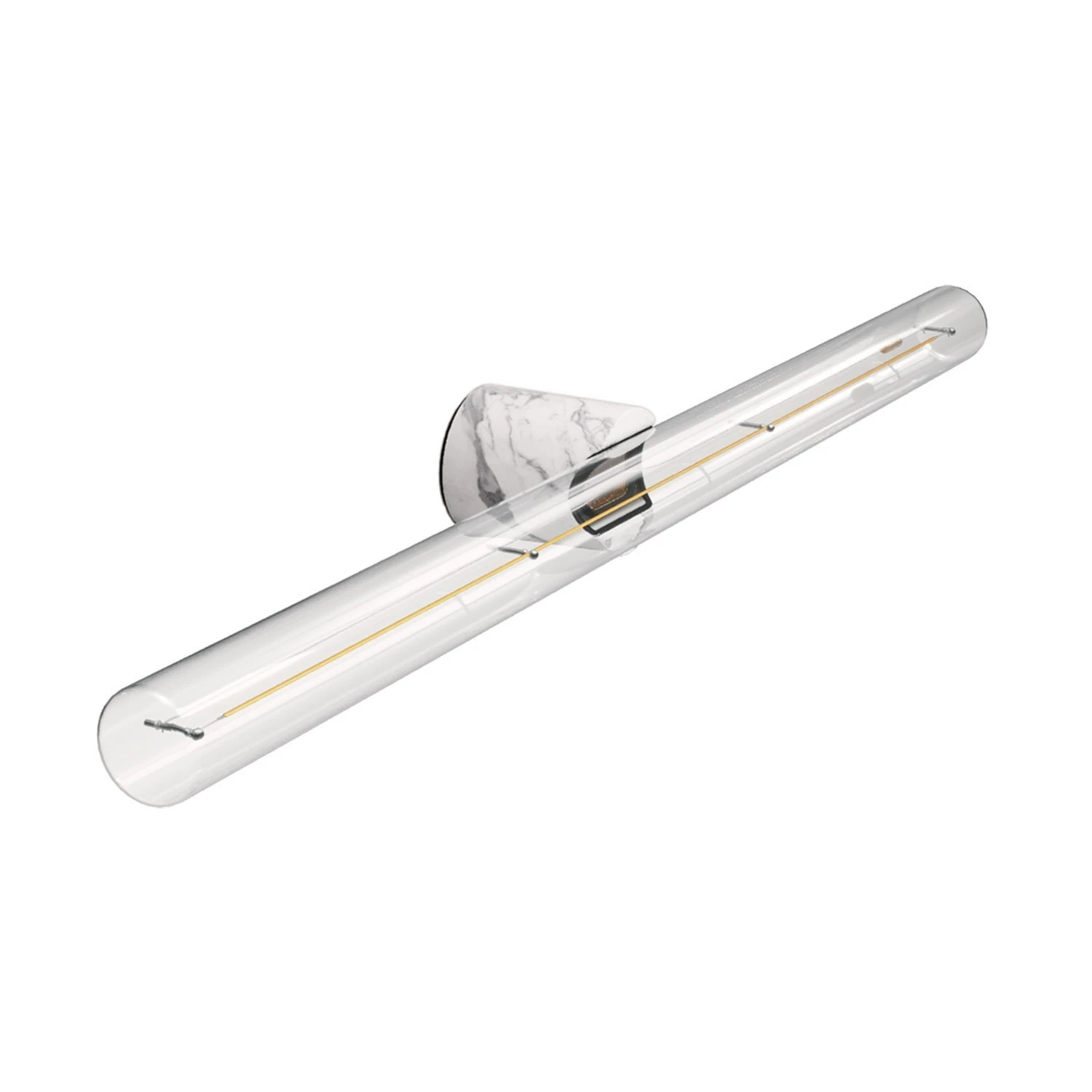 Esse14 wall or ceiling lamp for linear LED bulb S14d - Waterproof IP44