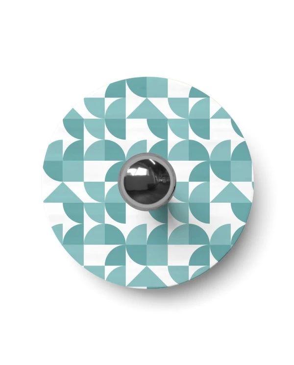 Wall or ceiling lamp with geometric designs lampshade 'Kaleidoscope' - Waterproof IP44