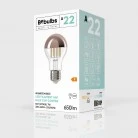 LED Copper Half Sphere Drop Light Bulb A60 7W 650Lm E27 2700K Dimmable - A22