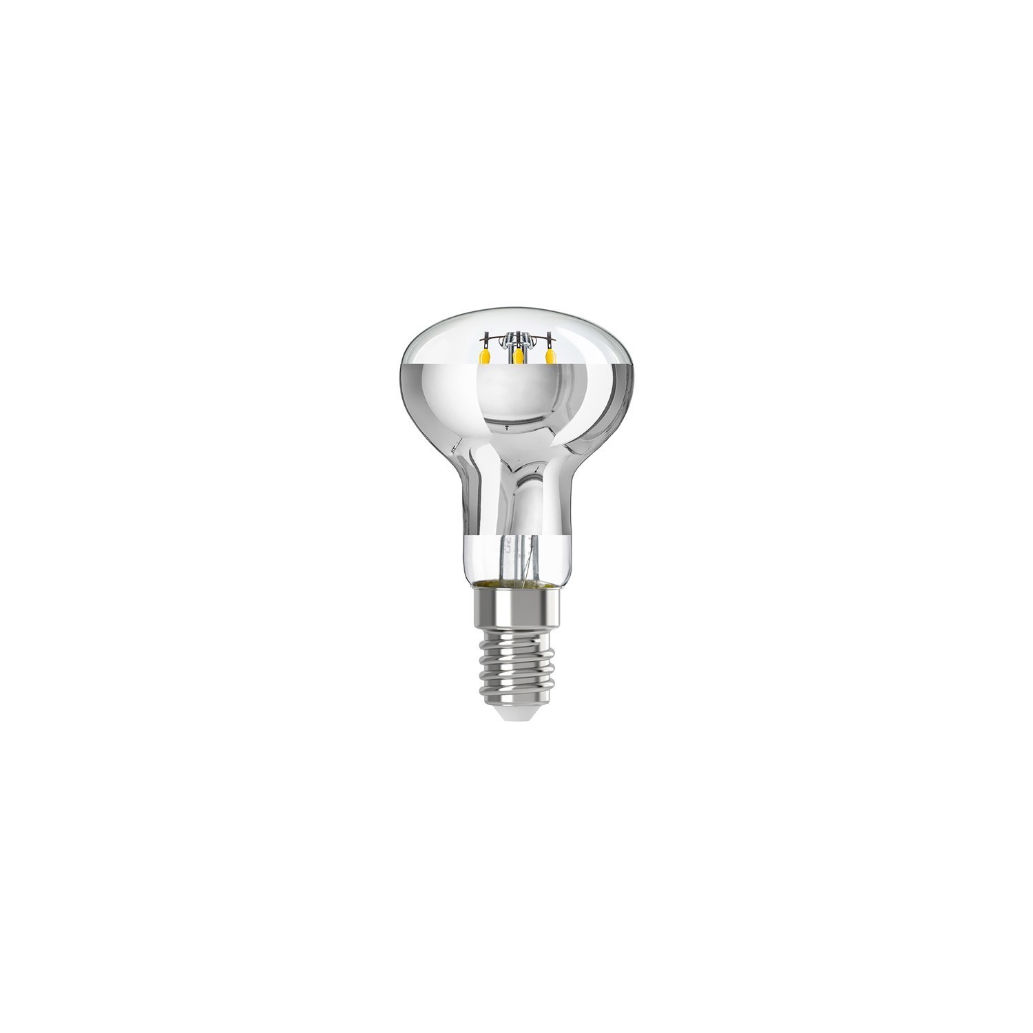 LED Silver Mirror Light Bulb R50 4W 470Lm E14 2700K Dimmable - A06