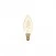 LED Golden Light Bulb Carbon Line Curved Spiral Filament Candle C35 2,5W 136Lm E14 1800K Dimmable - C01