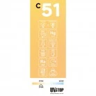 LED Golden Light Bulb Carbon Line Filament Cage Candle C35 3,5W 300Lm E14 2700K Dimmable - C51