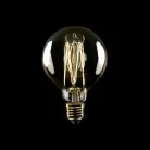 LED Golden Light Bulb Carbon Line Filament Cage Globe G95 7W 640Lm E27 2700K Dimmable - C55