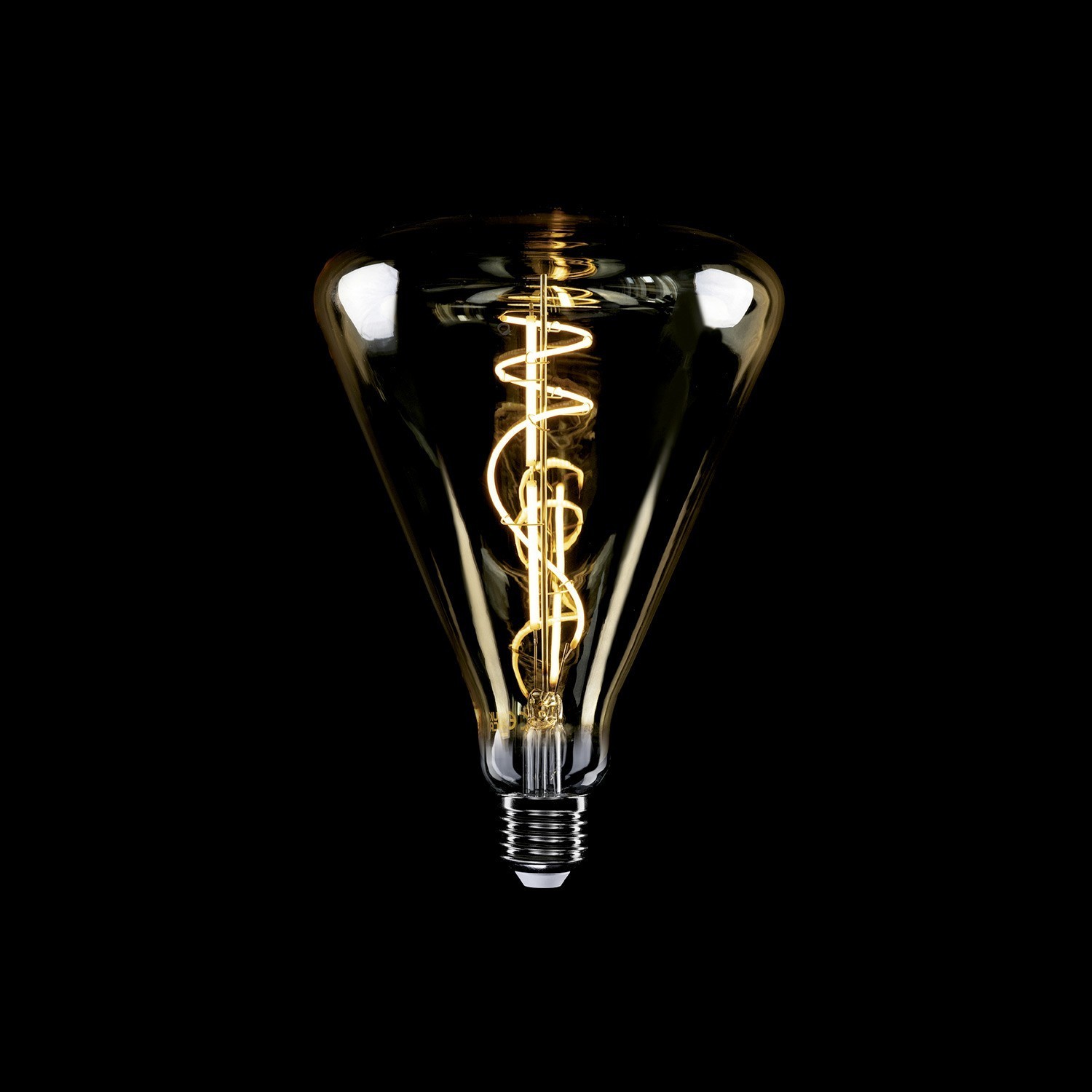 LED Golden Light Bulb Cone 140 8,5W 806Lm E27 2200K Dimmable - H06
