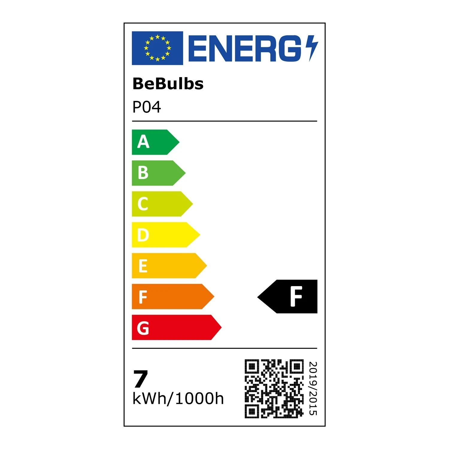 LED Porcelain Effect Light Bulb CRI 95 G125 7W 640Lm E27 2700K Dimmable - P04