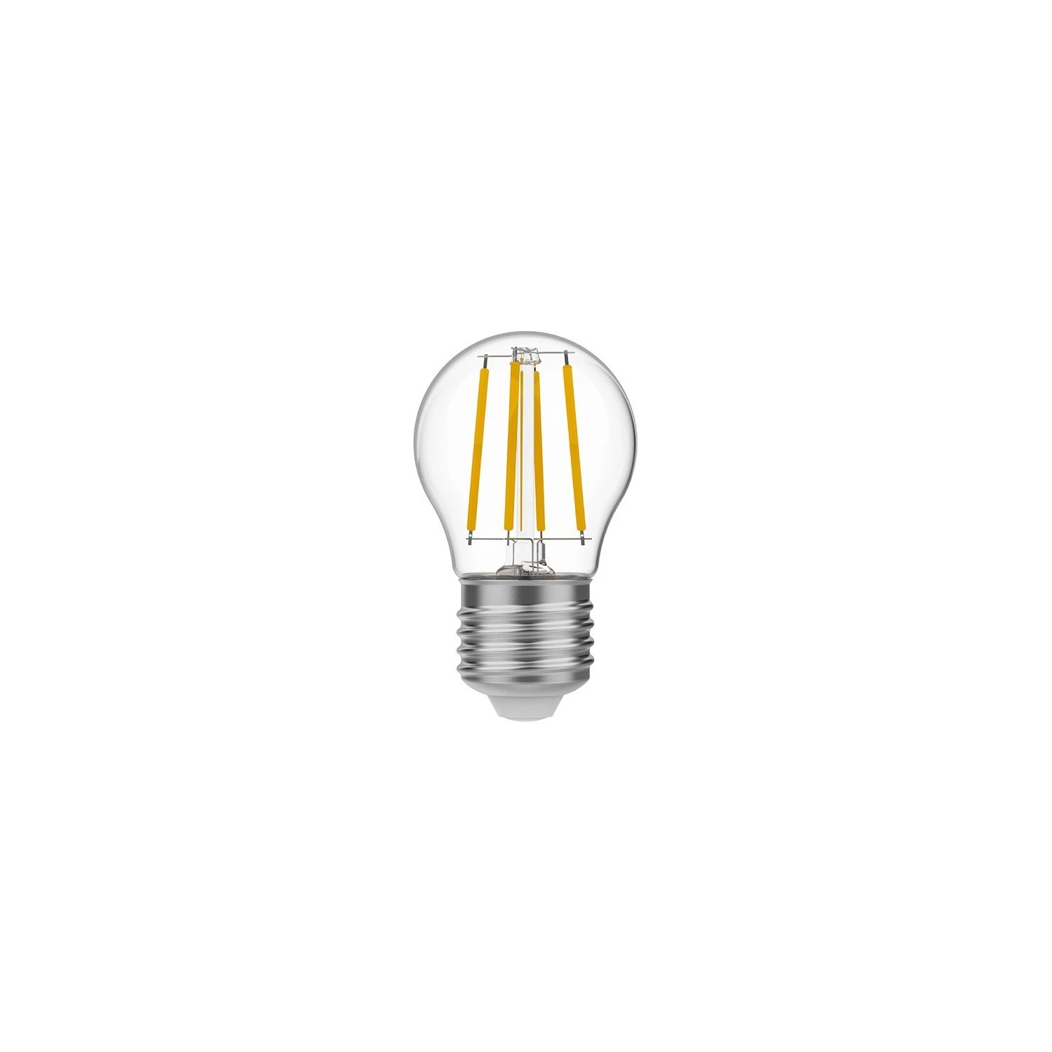 LED Clear Mini Globe Light Bulb G45 4W 470Lm E27 2700K - E01