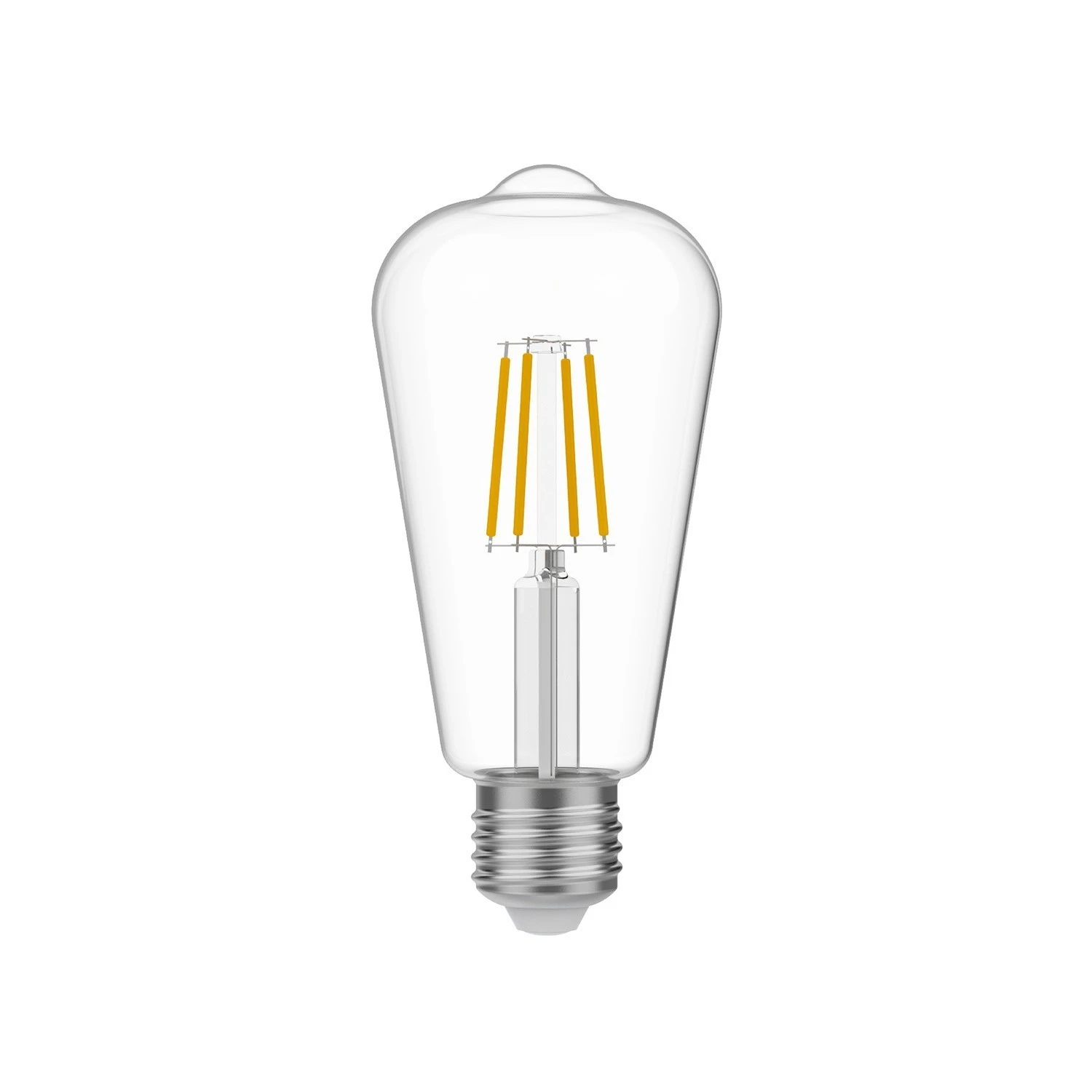 LED Clear Edison Light Bulb ST64 4W 470Lm E27 2700K - E03