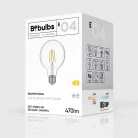 LED Clear Globe Light Bulb G95 4W 470Lm E27 2700K - E04