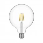 LED Clear Globe Light Bulb G125 4W 470Lm E27 2700K - E05