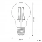 LED Milky Drop Light Bulb A60 4W 470Lm E27 2700K - M02