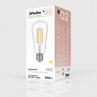 LED Light Bulb Transparent Edison ST64 7W 806Lm E27 3500K Dimmable - N02