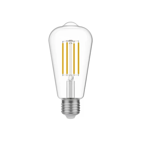 LED Light Bulb Transparent Edison ST64 7W 806Lm E27 3500K Dimmable - N02