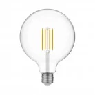 LED Light Bulb Transparent Globe G125 7W 806Lm E27 3500K Dimmable - N04